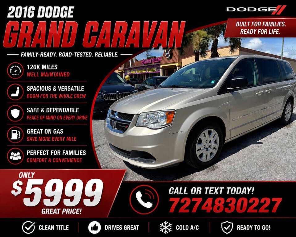 2016 Dodge Grand Caravan American Value Package