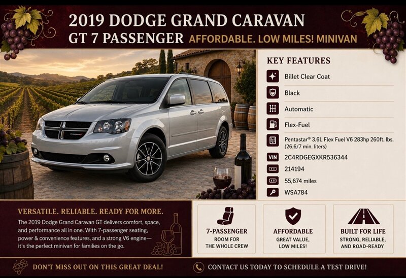 2019 Dodge Grand Caravan GT