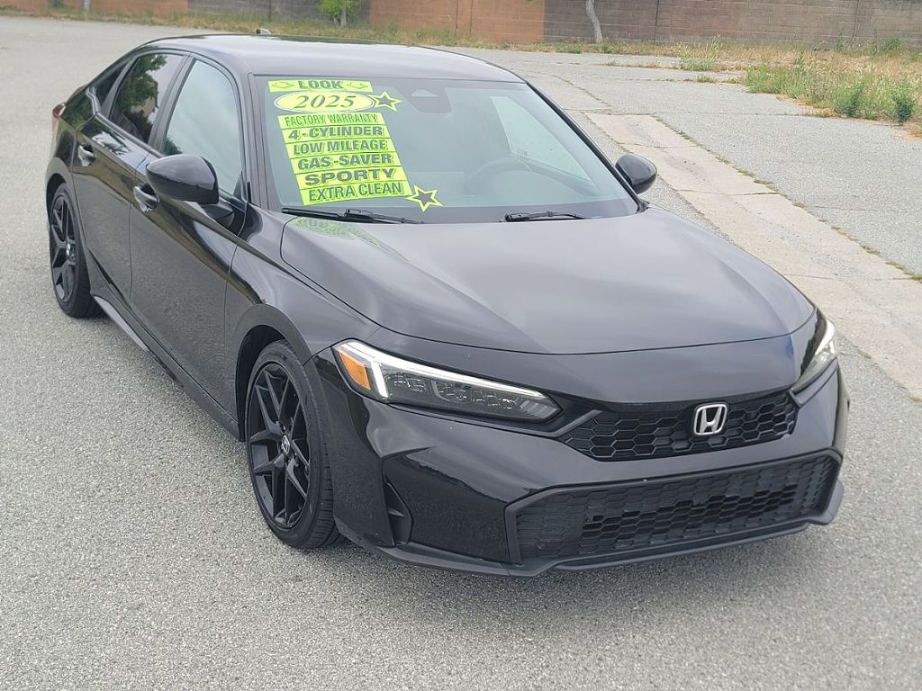 2025 Honda Civic Sedan Sport