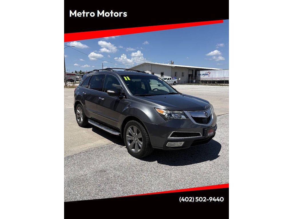 2011 Acura MDX Advance and Entertainment Packages