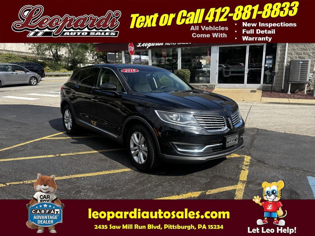 2018 Lincoln MKX Premiere