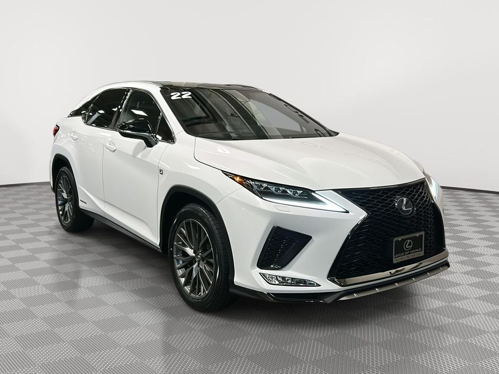 2022 Lexus RX F SPORT Handling
