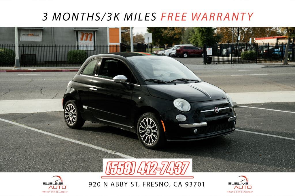2012 Fiat 500 C Lounge