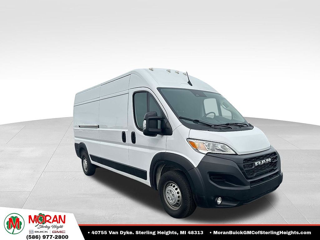 2025 RAM ProMaster 2500 Cargo Van Tradesman High Roof 159" WB w/Pass Seat