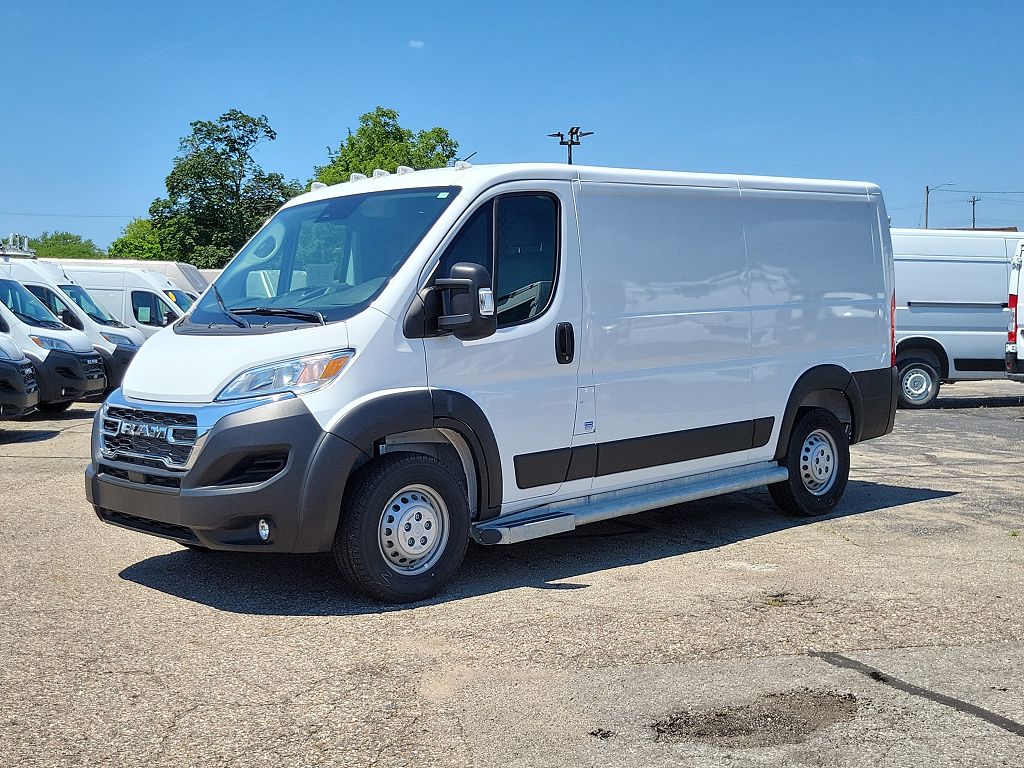 2025 RAM ProMaster 2500 Cargo Van Tradesman Low Roof 136' WB w/Pass Seat