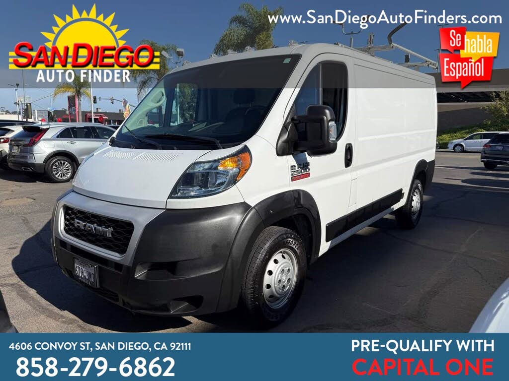 2022 Ram ProMaster Cargo Van 2500 Low Roof