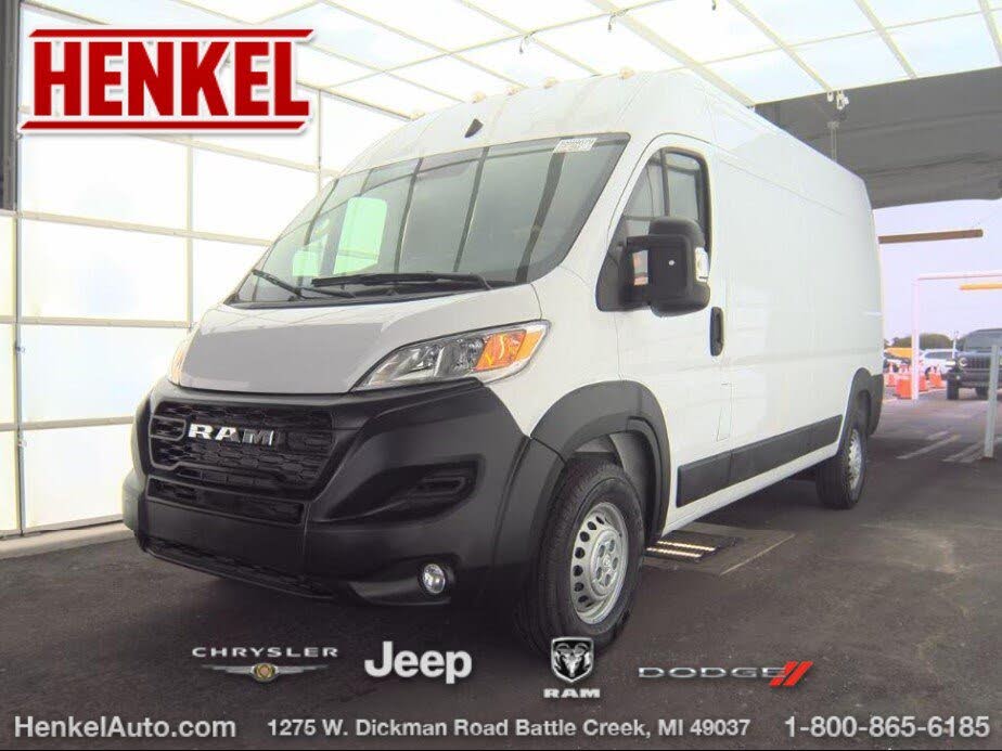 2025 RAM ProMaster 3500 Cargo Van Tradesman High Roof 159' WB w/Pass Seat