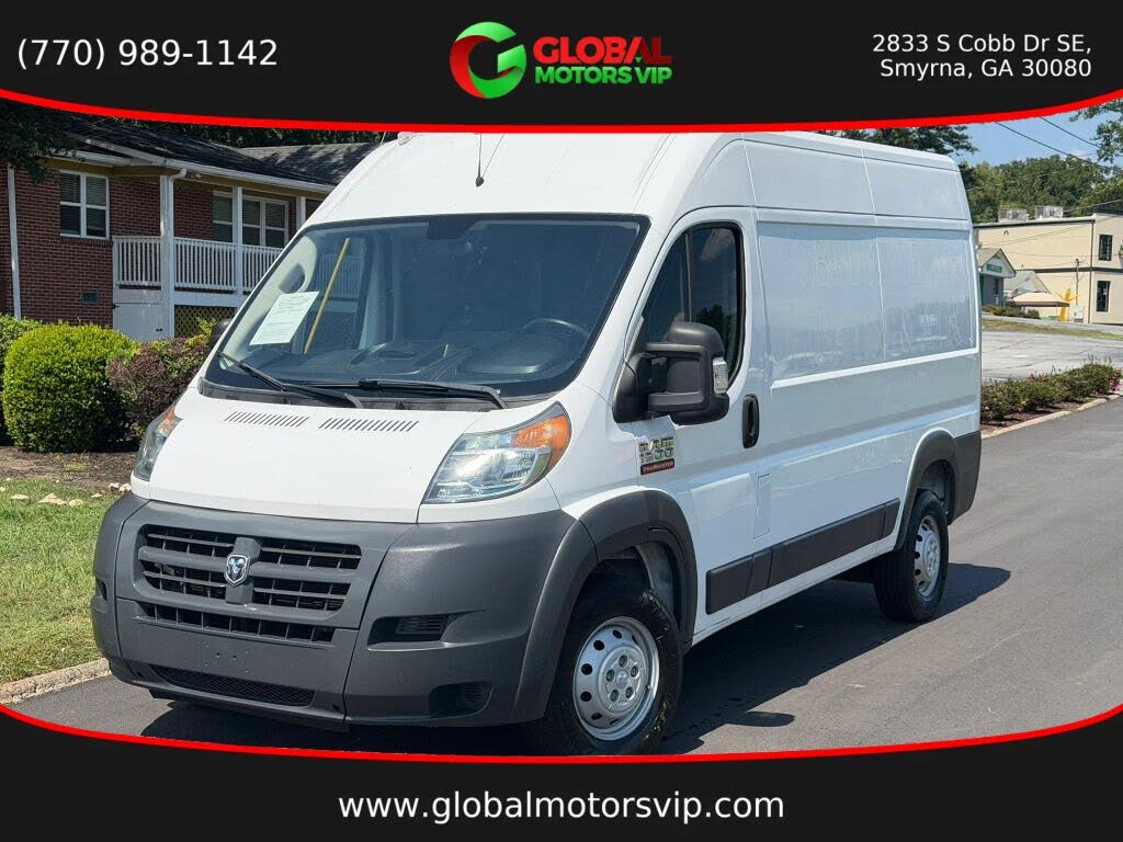 2018 Ram ProMaster Cargo Van 1500 High Roof