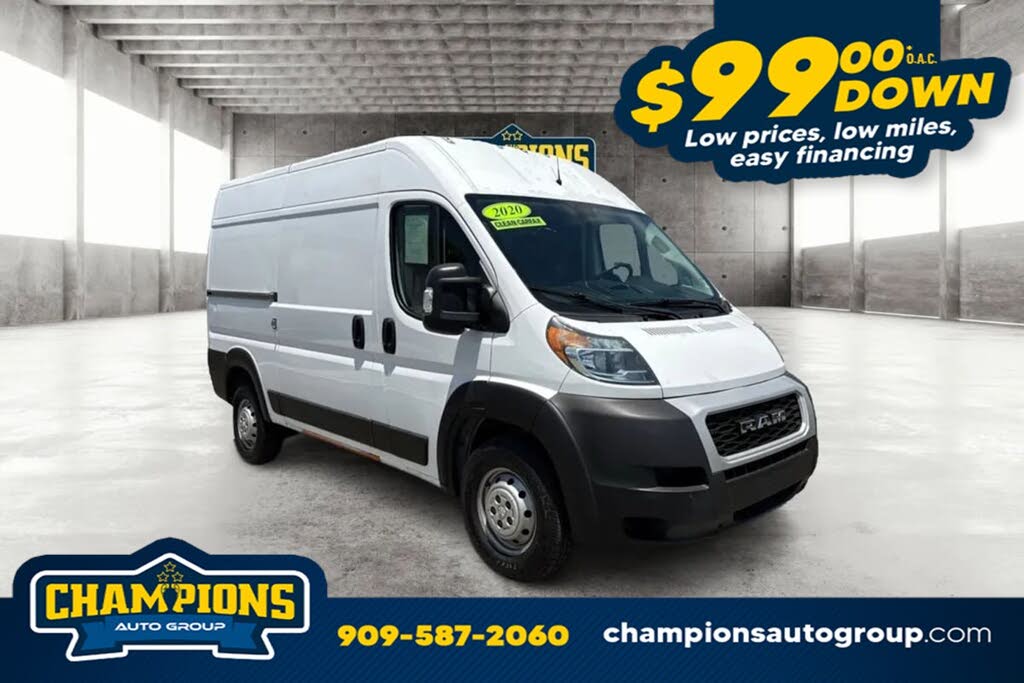 2020 Ram ProMaster Cargo Van 1500 High Roof