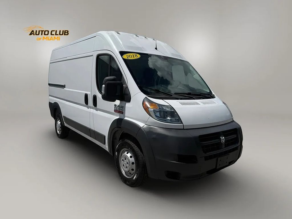 2018 Ram ProMaster Cargo Van 1500 High Roof