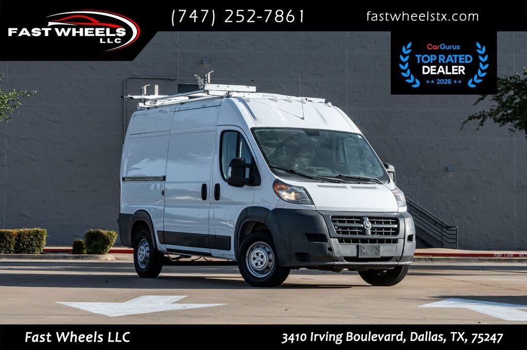 2018 Ram ProMaster Cargo Van 2500 High Roof