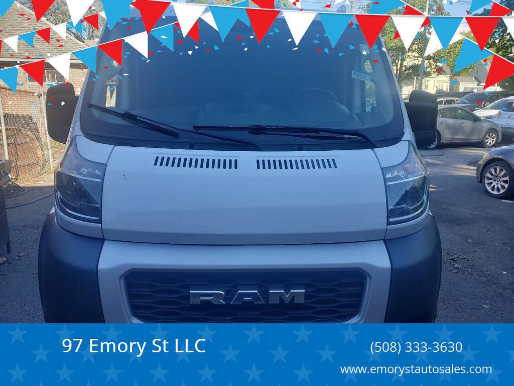 2019 Ram ProMaster Cargo Van 1500 Low Roof