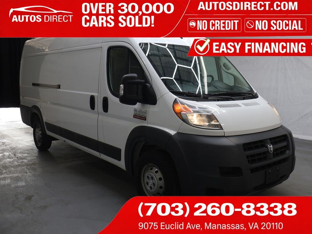 2018 Ram ProMaster Cargo Van 3500 High Roof