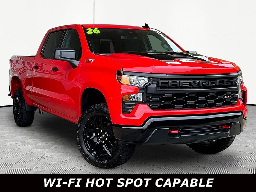 2026 Chevrolet Silverado 1500 4WD Crew Cab 157 Custom Trail Boss