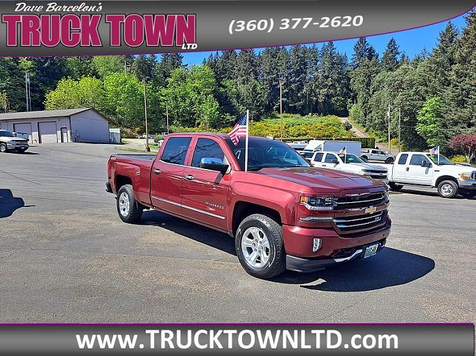 2017 Z71 LTZ in Siren Red Tintcoat, 31,511 miles for sale in Bremerton, WA