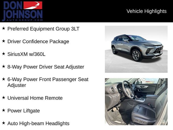 Chevrolet Blazer 3LT 2023 — миниатюра 8