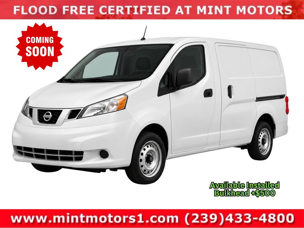 2020 Nissan NV200 4DR CARGO MINI-VAN (Available Installed Bulkhead)