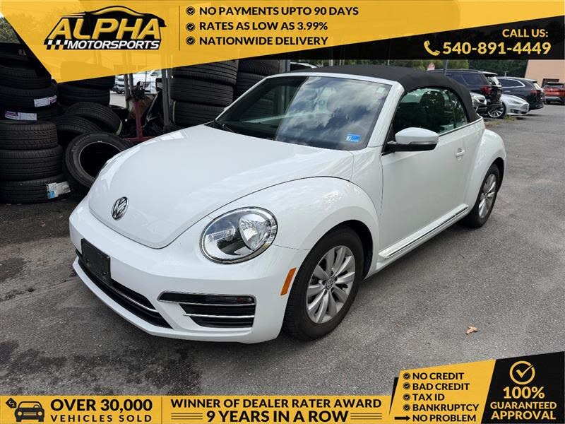 2018 Volkswagen Beetle Convertible 2.0T S