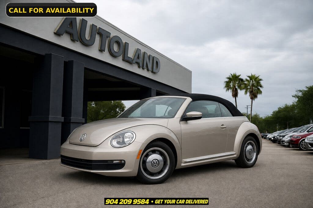 2013 Volkswagen Beetle Convertible 2.5L PZEV