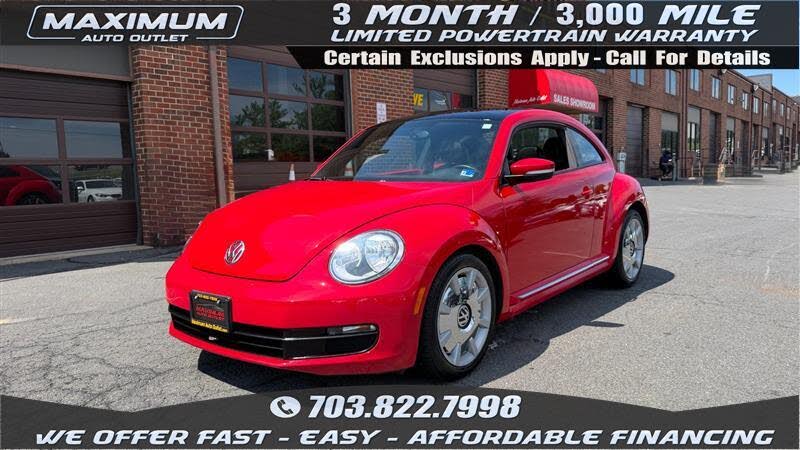 2013 Volkswagen Beetle 2.5L PZEV Fender Edition