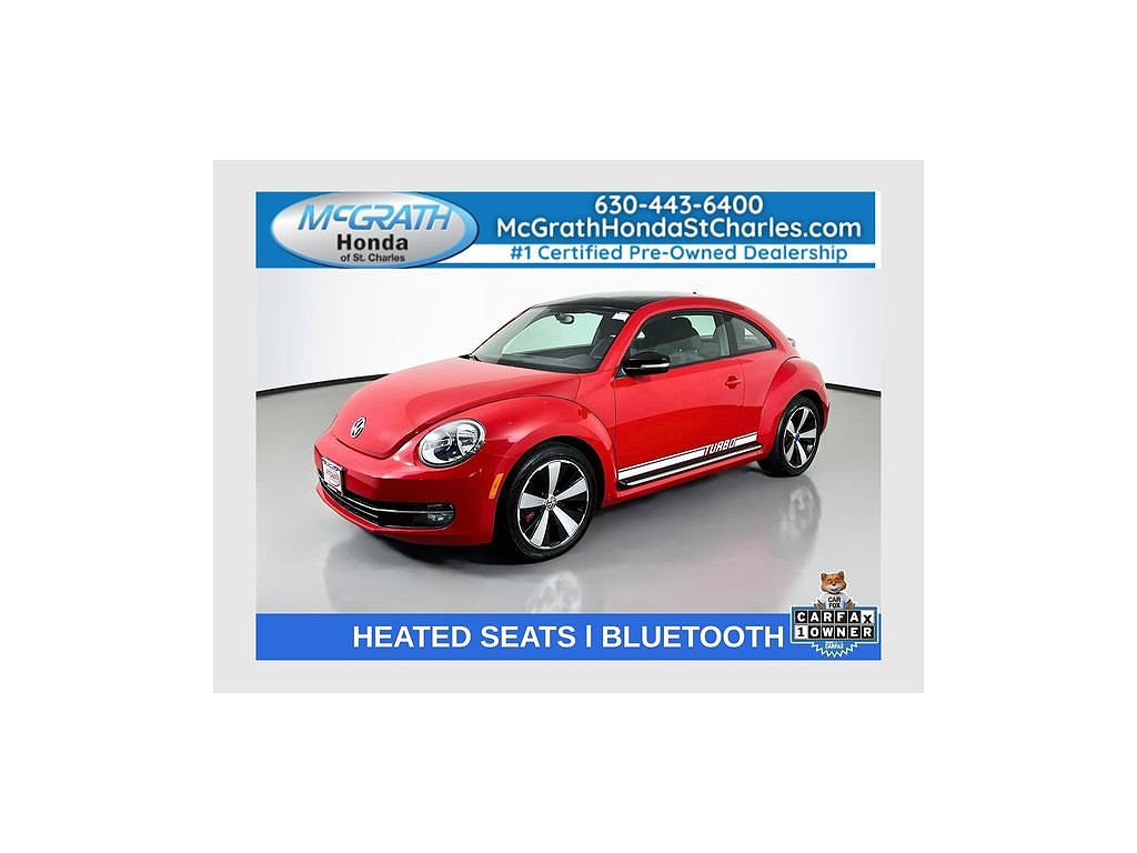 2012 Volkswagen Beetle 2.0T Black Turbo Launch Edition