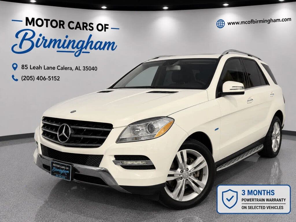 2012 Mercedes-Benz M-Class ML350 BlueTEC