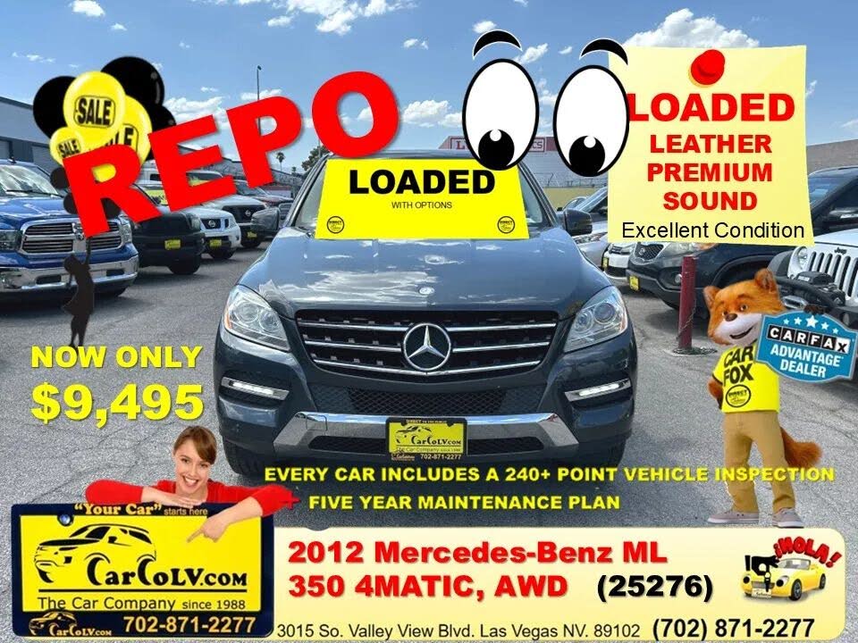2012 Mercedes-Benz M-Class ML350 4MATIC