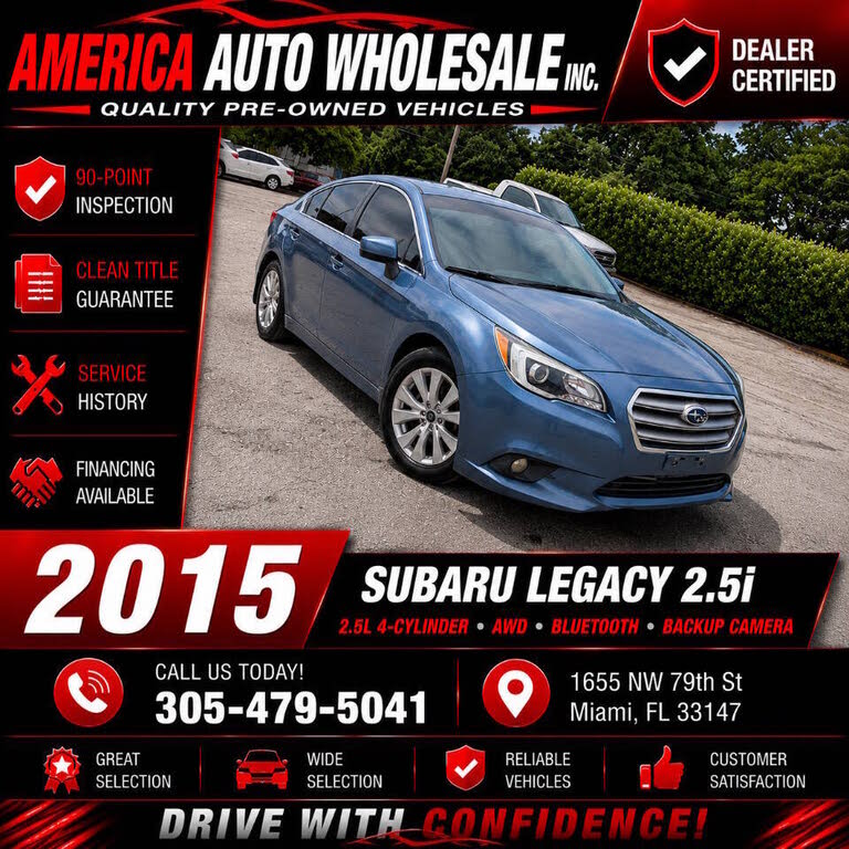 2015 Subaru Legacy 2.5i Premium