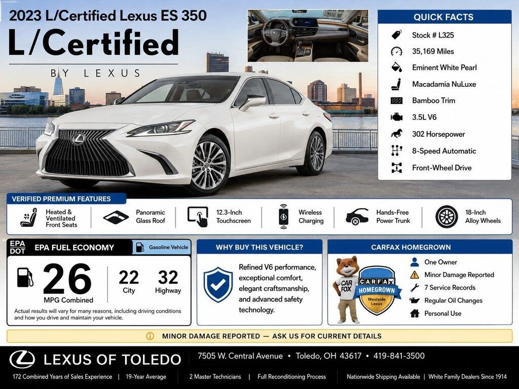 2023 Lexus ES 350