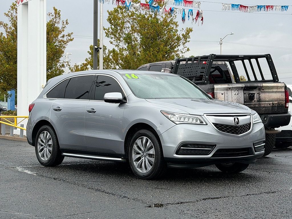 2016 Acura MDX Technology and AcuraWatch Plus Packages
