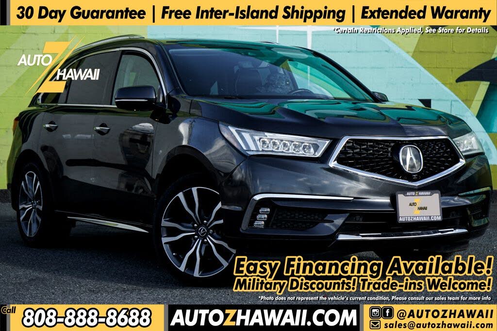 2019 Acura MDX Advance and Entertainment Packages