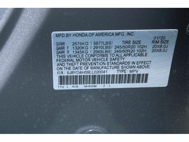 Vehicle Image 17 of 24 for 2020 Acura MDX