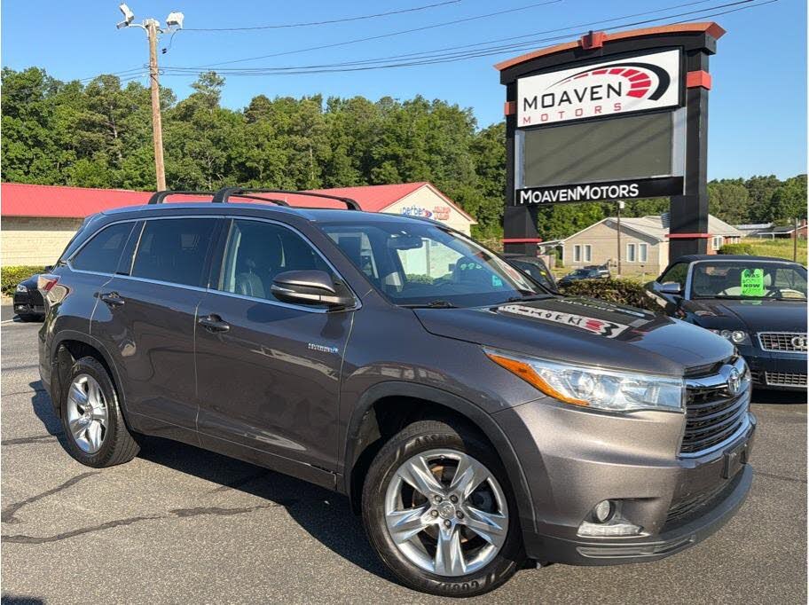 2015 Toyota Highlander Hybrid Limited Hybrid Sport Utility 4D