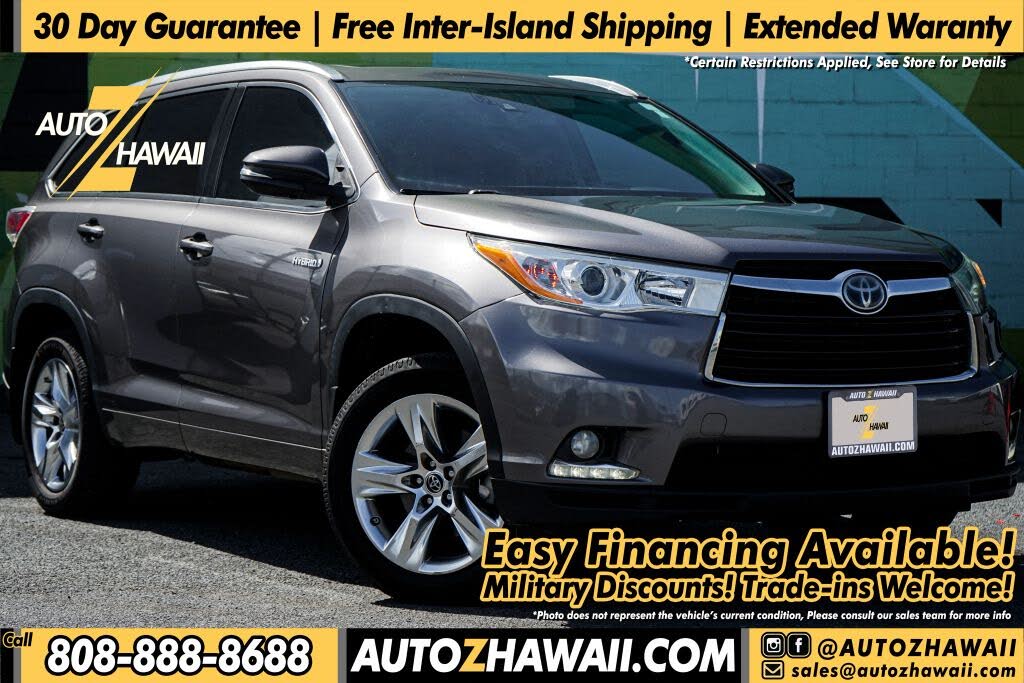 2016 Toyota Highlander Hybrid Limited Platinum