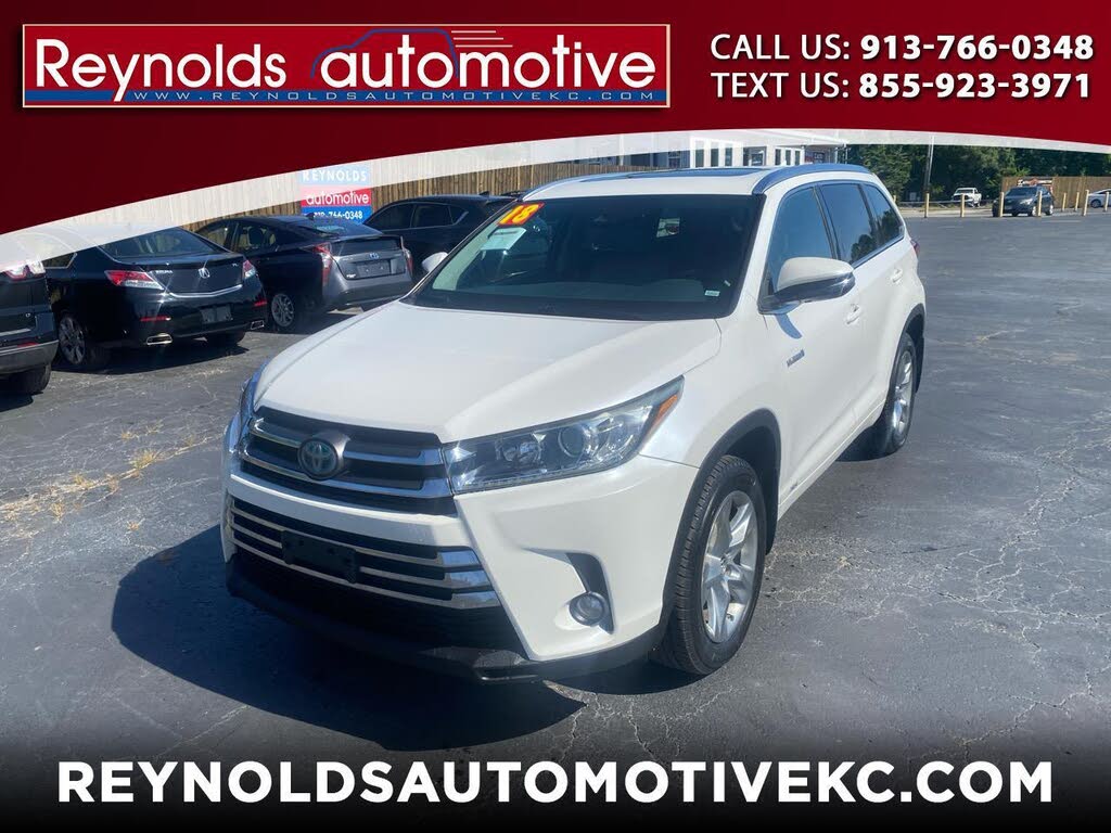2018 Toyota Highlander Hybrid Limited Platinum