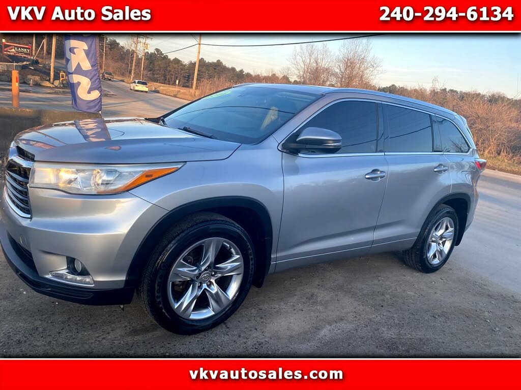 2014 Toyota Highlander Limited Platinum