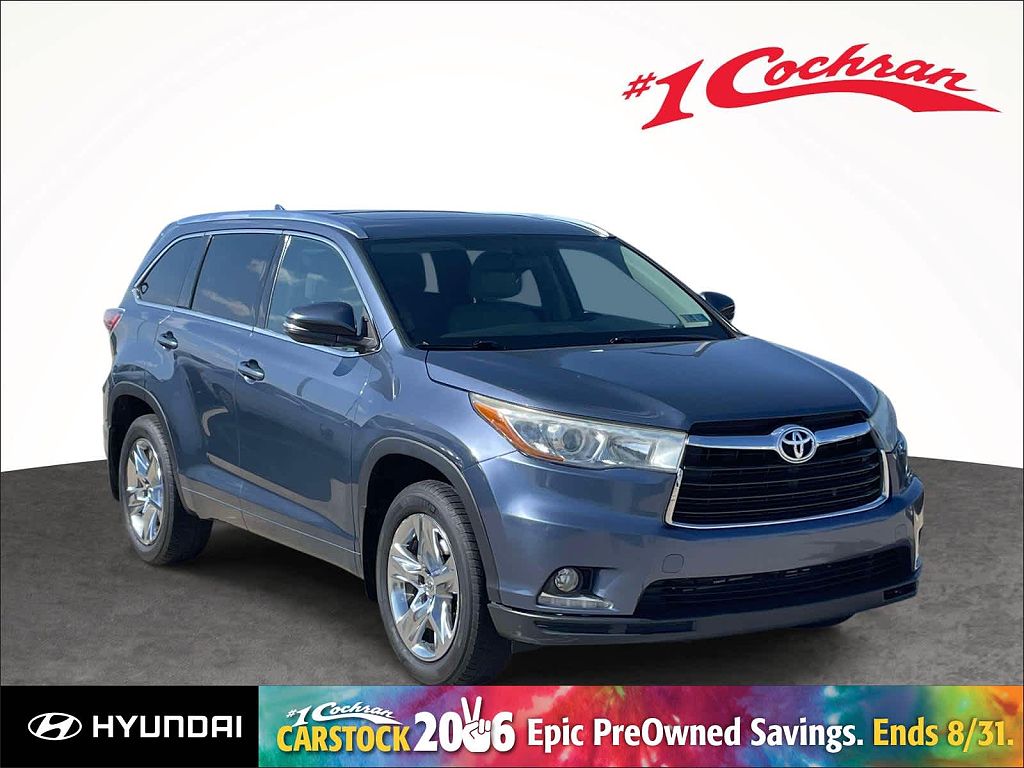 2015 Toyota Highlander Limited Platinum