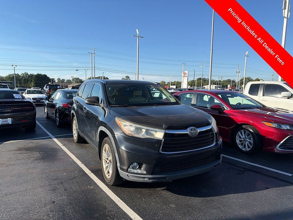 2014 Toyota Highlander Limited Platinum