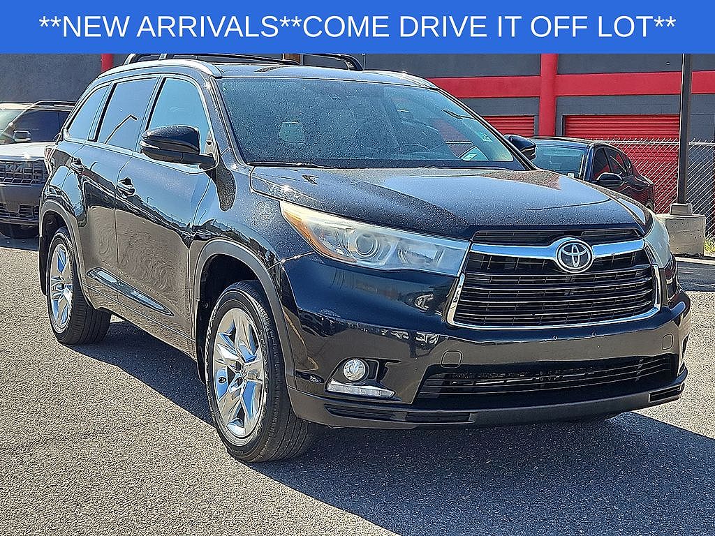 2015 Toyota Highlander Limited Platinum