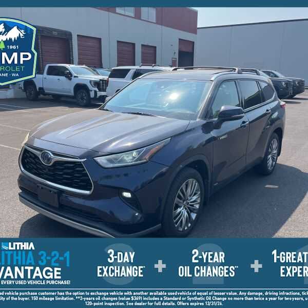2020 Toyota Highlander Hybrid Platinum