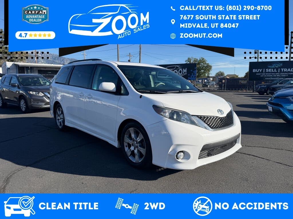 2012 Toyota Sienna SE 8-Passenger
