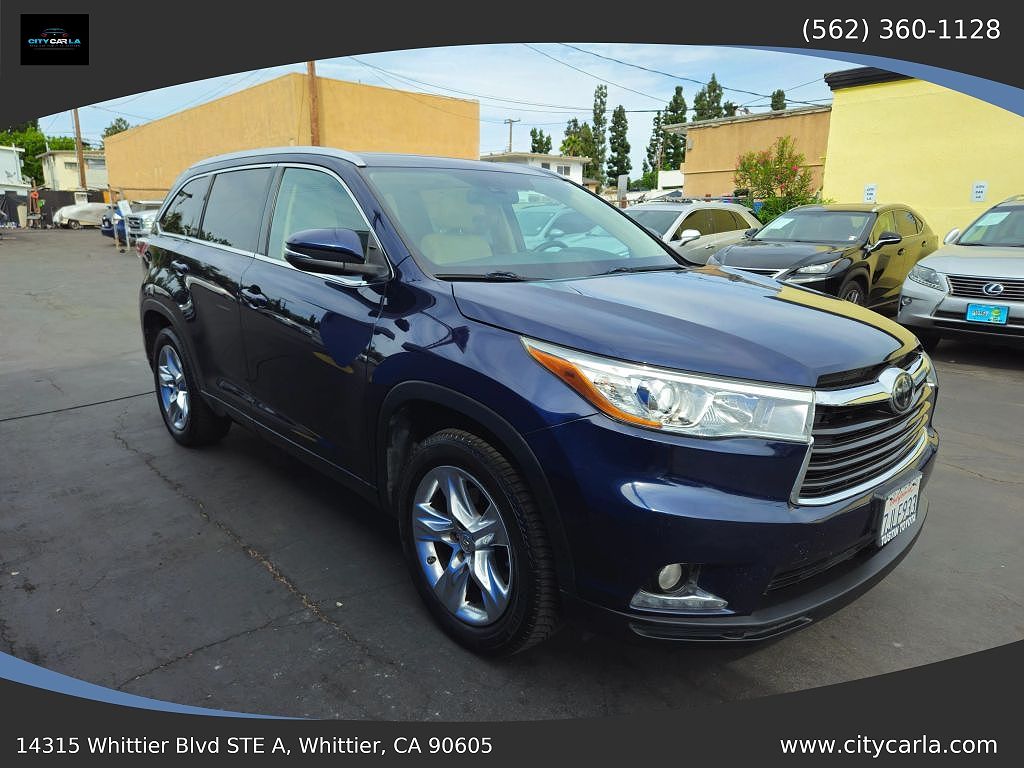 2014 Toyota Highlander Limited Platinum