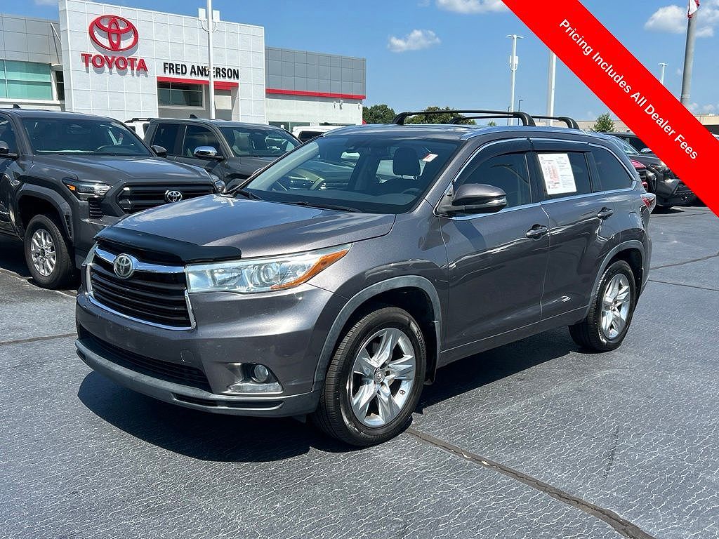 2015 Toyota Highlander Limited Platinum