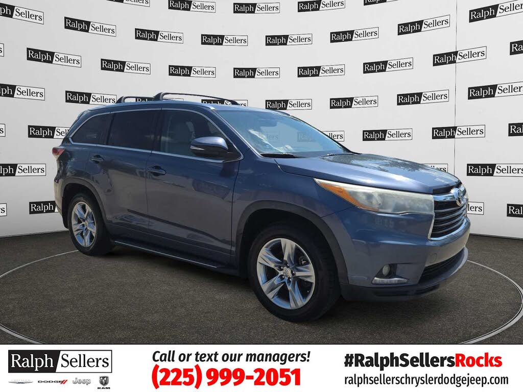 2015 Toyota Highlander Limited Platinum