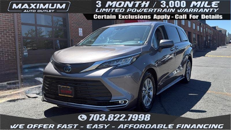 2021 Toyota Sienna XLE 7-Passenger