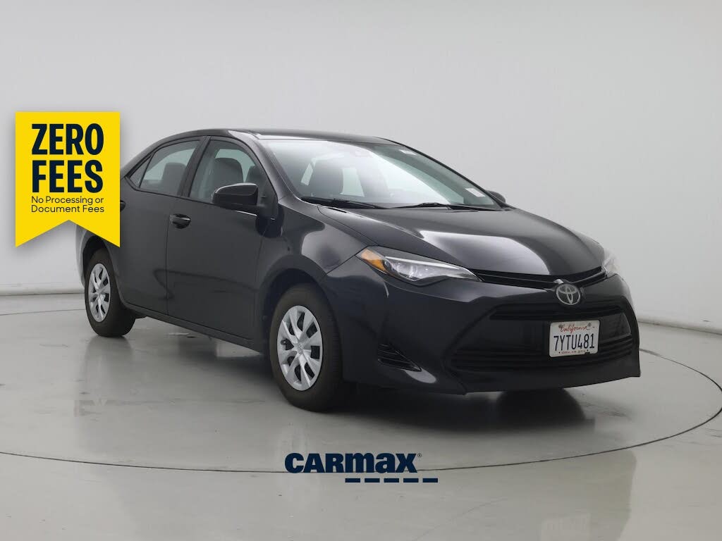 2017 LE in Black, 8,513 miles for sale in Palm Desert, CA