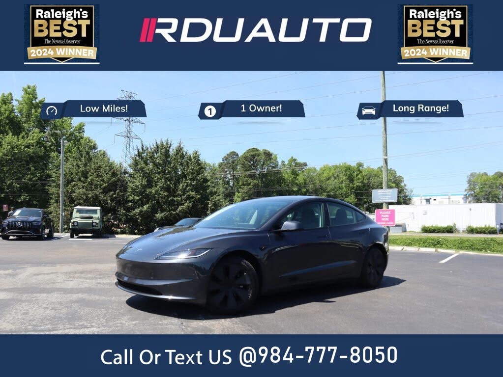 2025 Tesla Model 3 Long Range
