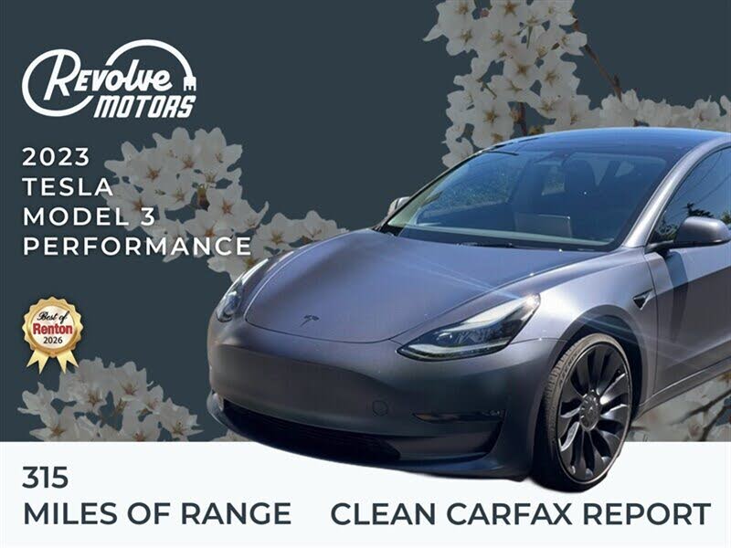 2023 Tesla Model 3 Performance