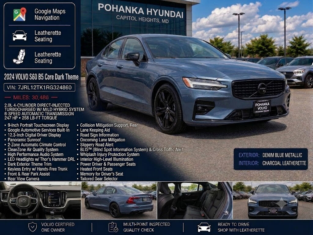 2024 Volvo S60 B5 Core