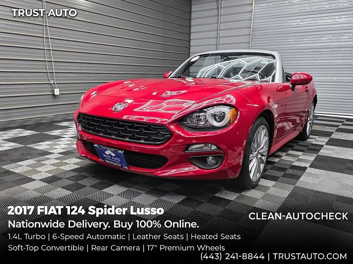 2017 Fiat 124 Spider Classica